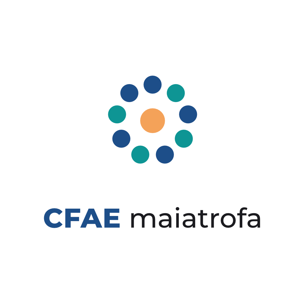Logótipo CFAE maiatrofa - versão vertical